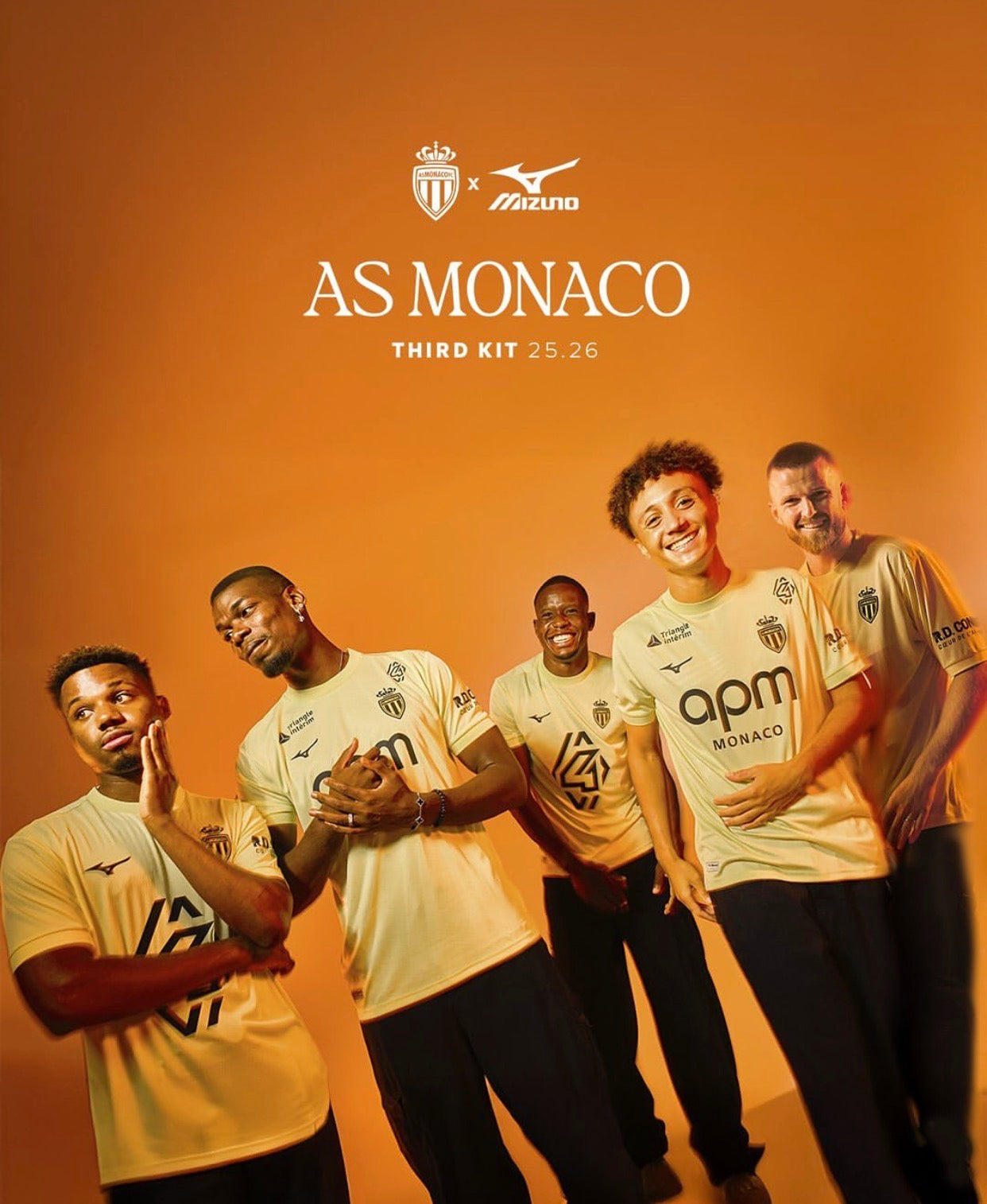 AS Monaco 2025/26 Home & Away Jersey