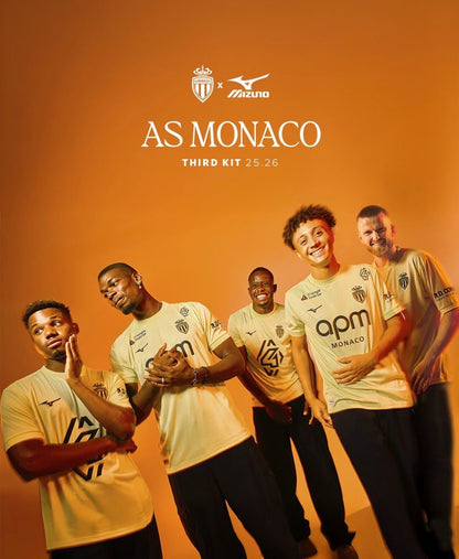 AS Monaco 2025/26 Home & Away Jersey