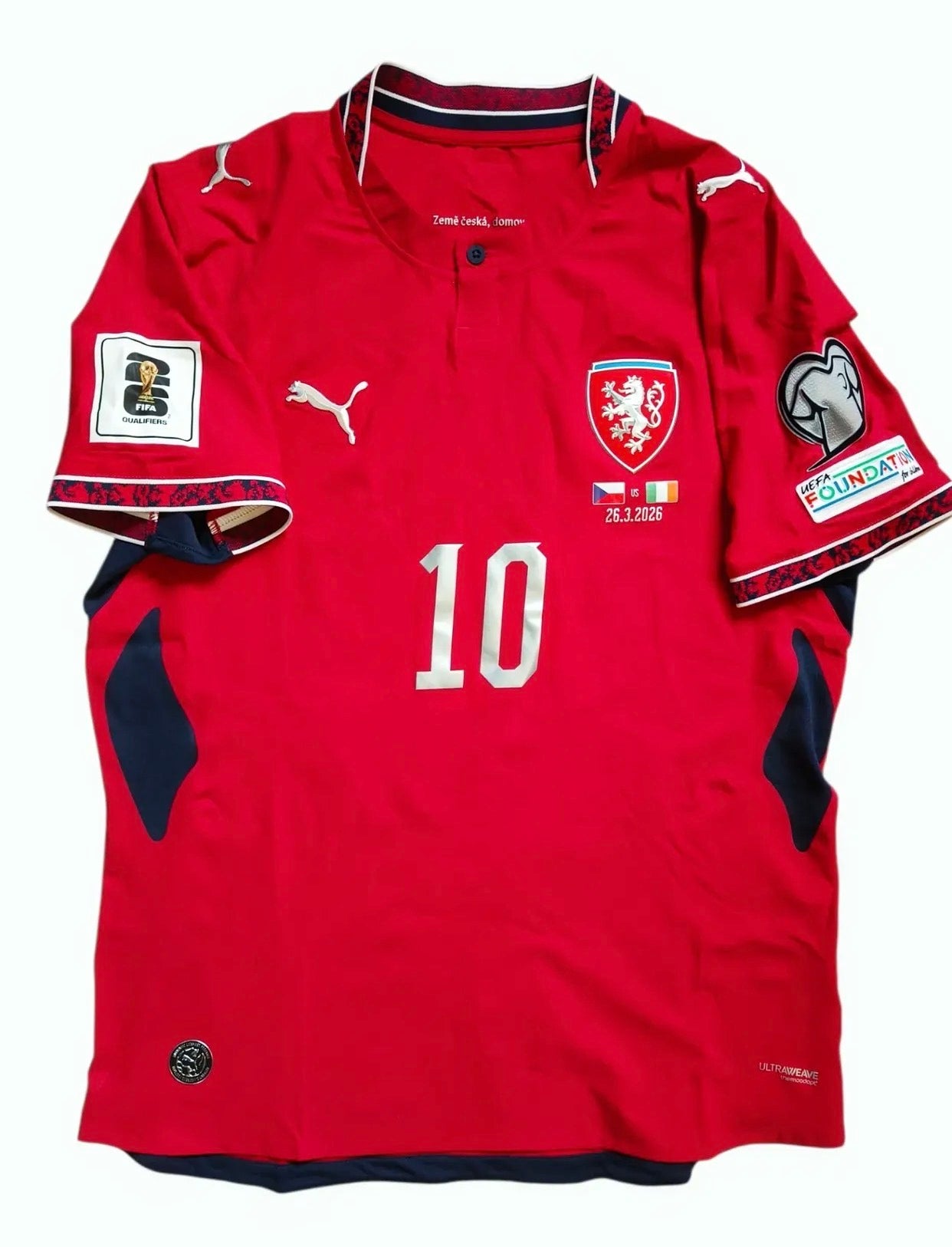 Czechia National Team Jersey 2026