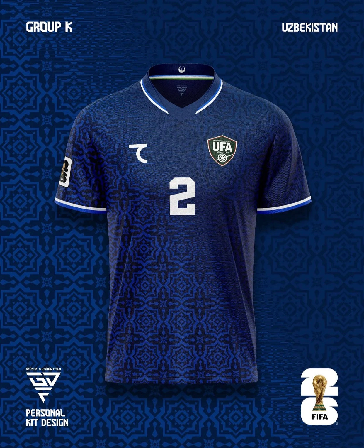 Uzbekistan National Team Jersey 2026